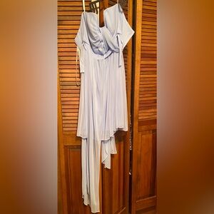 David's Bridal Light Blue Fabric